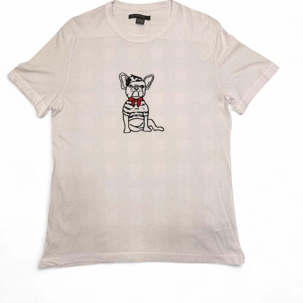 French Connection Men's Graphic Dog T-Shirt